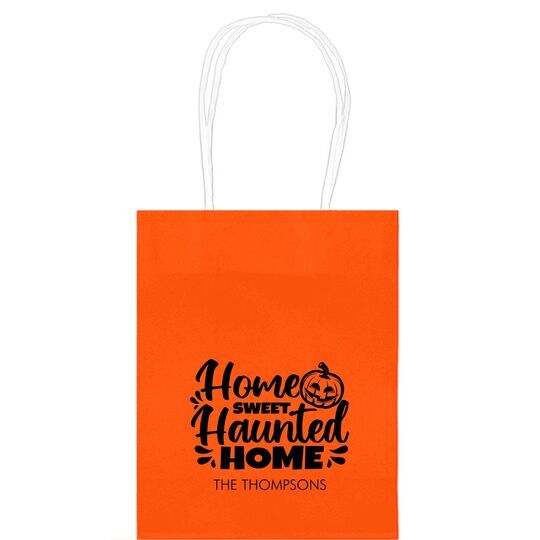 Home Sweet Haunted Home Mini Twisted Handled Bags
